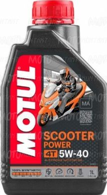 Масло SCOOTER POWER 4T SAE 5W40 (1L) 832001