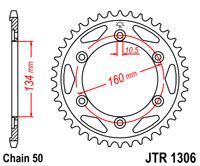 JT JTR1306.43 - Звезда задняя