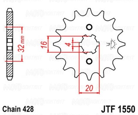 JT JTF1550.14 - Звезда передняя