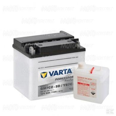 Аккумулятор VARTA 507101008A514 (YB7C-A)