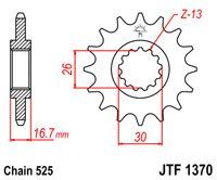 JT JTF1370.16 - Зірка передня