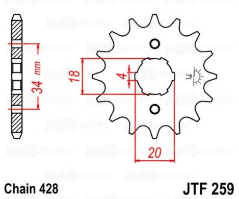 JT JTF259.17 - Зірка передня