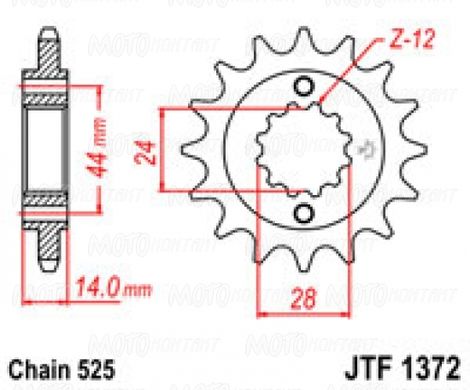 JT JTF1372.17 - Зірка передня