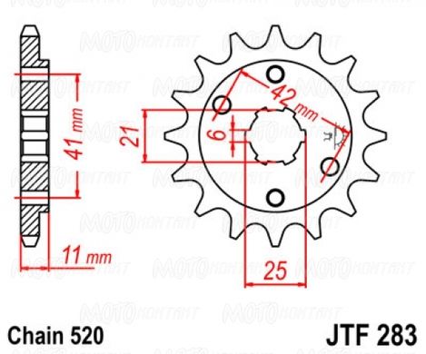 JT JTF283.14 - Звезда передняя