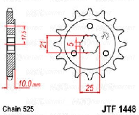 JT JTF1448.15 - Звезда передняя