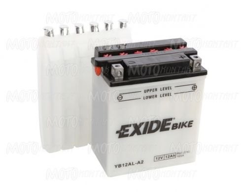 Аккумулятор сухозаряженный EXIDE EB12AL-A2 (YB12AL-A2)