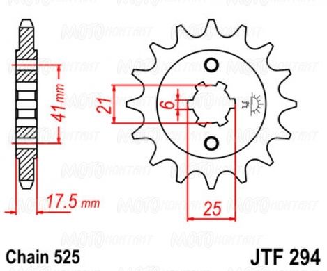 JT JTF294.15 - Зірка передня