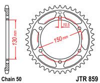 JT JTR859.39 - Звезда задняя