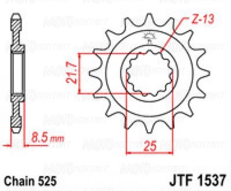 JT JTF1537.15 - Зірка передня
