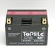 Мотоакумулятор TOPLITE YT12A-BS 12V, 10Ah, д. 152, ш. 88, в.106, електроліт в к-ті, вага 3,6 кг