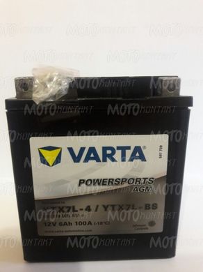 Аккумулятор гелевый VARTA YTX7L-BS/YTX7L-4