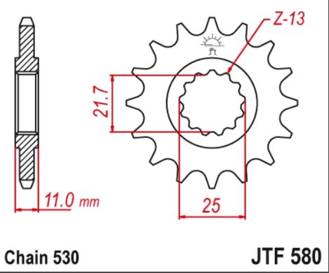JT JTF580.16RB
