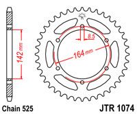 JT JTR1074.44 - Зірка задня
