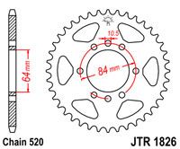 JT JTR1826.40 - Звезда задняя