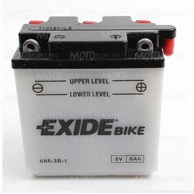 Аккумулятор EXIDE 6N6-3B-1