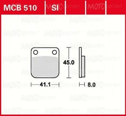 Тормозные колодки LUCAS MCB510SI