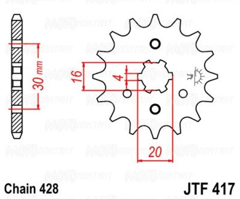 JT JTF417.15 - Зірка передня