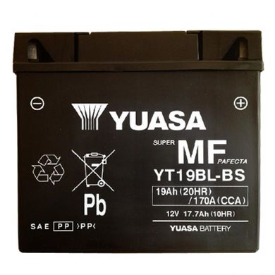 Аккумулятор YUASA YT19BL-BS