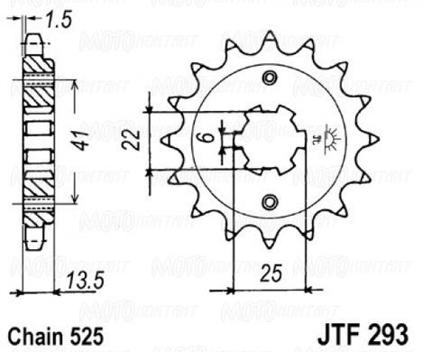 JT JTF293.14 - Звезда передняя