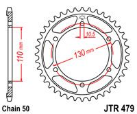 JT JTR479.39 - Звезда задняя