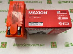 YTR4A-BS MAXION GEL Мото аккумулятор, 12V, 2,3Ah, 113x48x85 мм