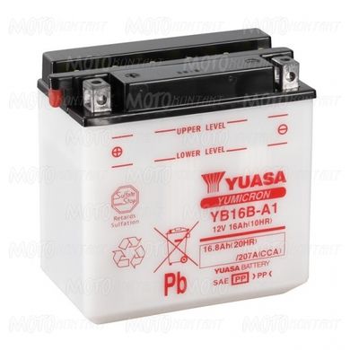Аккумулятор YUASA YB16B-A1