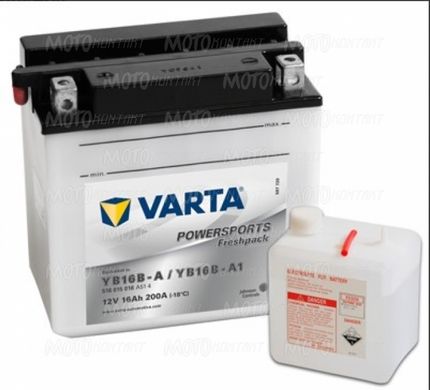 Аккумулятор VARTA 516015016A514 YB16B-A (YB16B-A1)