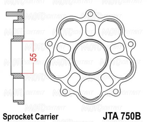 JT JTA750B - Держатель звезды