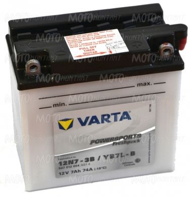 Аккумулятор 507012004A514 - VARTA 12N7-3B / YB7L-B