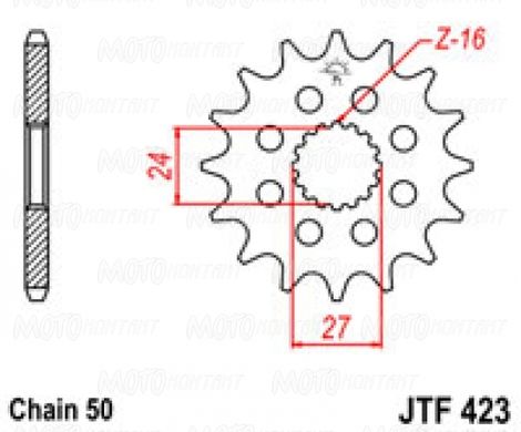JT JTF423.17 - Зірка передня