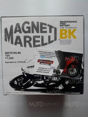 MOTZ14S-BS - MAGNETI MARELLI аккумулятор 11.2AH / 230A 12V L+