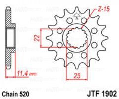Приводная звезда JT JTF247.13