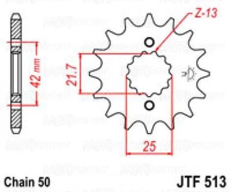 JT JTF513.15 - Зірка передня