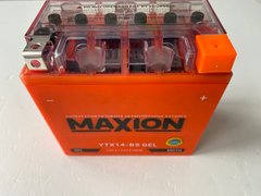 YTX14-BS MAXION (GEL) Мото акумулятор гелевий, 12V, 12Ah, 150x87x145 мм