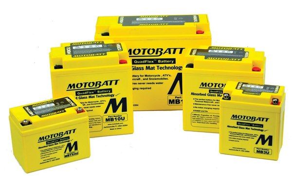 Motobatt MBTX24U Мото акумулятор 25 A/ч, 300 А, (+/-)(-/+), 205x87x162 мм